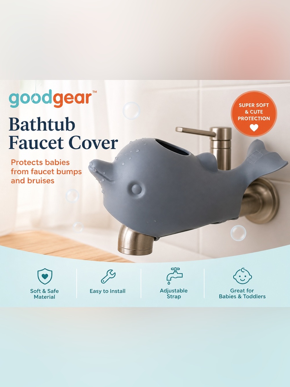 NWT🤍bathtub faucet cover🤍